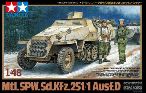 (SO) 1/48 Tamiya Spw Sd.Kfz.251/1 Ausf.D Plastic Model Kit