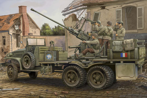 (SO) 1/35 Hobby Boss GMC Bofors 40mm Gun - HY82459