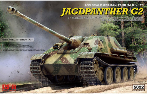 (SO) 1/35 Ryefield Model Jagdpanther G2 w/Full Interior