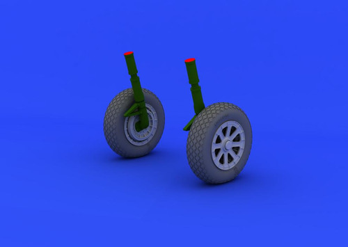 (SO) 1/32 Eduard F-4U1 Wheels for Tamiya (Resin)