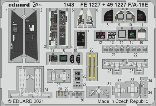 (SO) 1/48 Eduard F/A-18E for Hobby Boss (Pre-Painted)