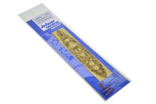 (SO) 1/700 Bluewox USS Texas BB-35 Wood Deck for Trumpeter
