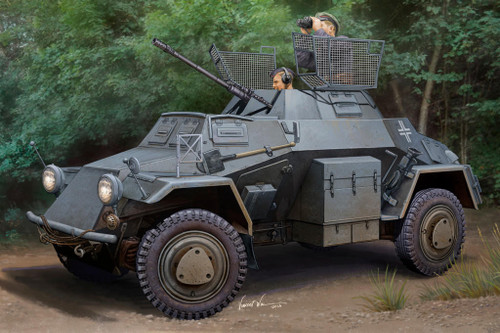 (SO) 1/35 Hobby Boss German Sd.Kfz.222 Leichter Panzerspahwagen (1st Series)
