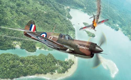 (SO) 1/48 P40E/K Kittyhawk Aircraft