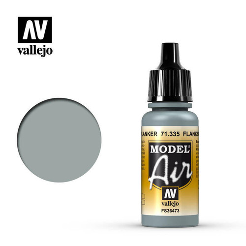 (SO) Vallejo Paint 17ml Bottle Flanker Light Grey Model Air