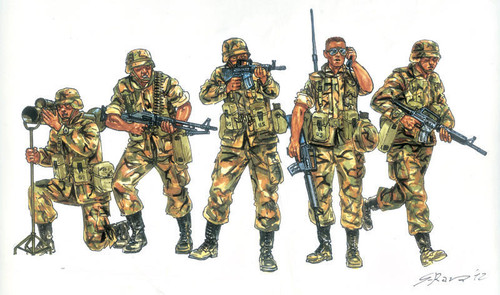 (SO) 1/72 Italeri US Infantry 1990's (50)