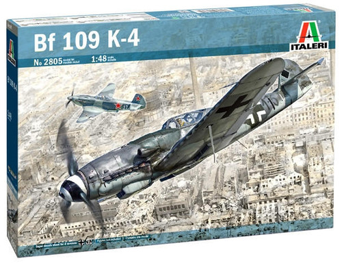 (SO) 1/48 Italeri Bf 109K-4 German Fighter