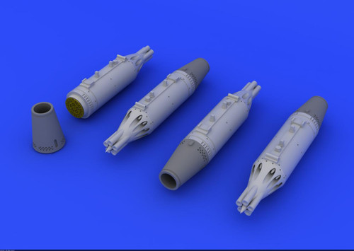 (SO) 1/72 Eduard MiG21 UB16 Rocket Launchers for EDU (Decals PE & Resin)