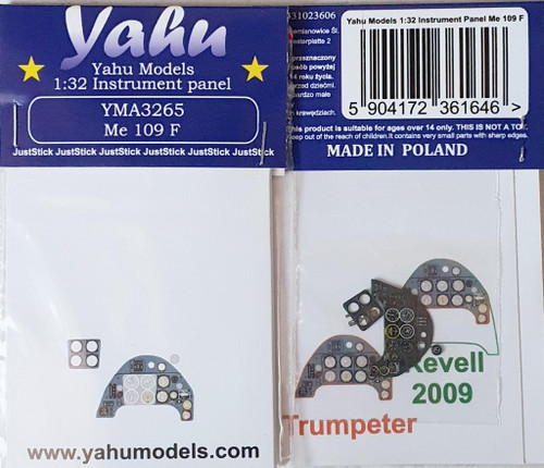 (SO) 1/32 Yahu Models Me 109 F - Instrument Panel