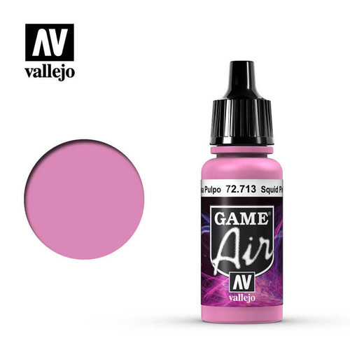 (SO) Vallejo Paint 17ml Bottle Squid Pink Game Air