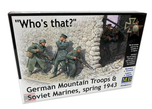 (SO) 1/35 Master Box Who's that? German Mountain Troops & Soviet Marines, spring 1943