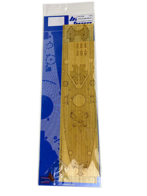 (SO) 1/350 Bluewox USS IOWA BB-61 Wood Deck