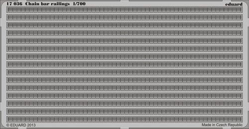(SO) 1/700 Eduard Chain Bar Railings