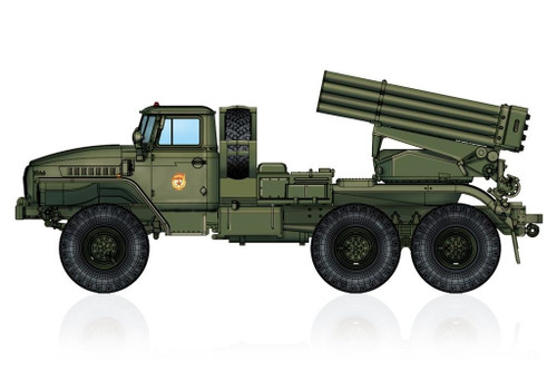 (SO) 1/72 Hobby Boss Russian BM-21 Grad Multiple Rocket Launcher