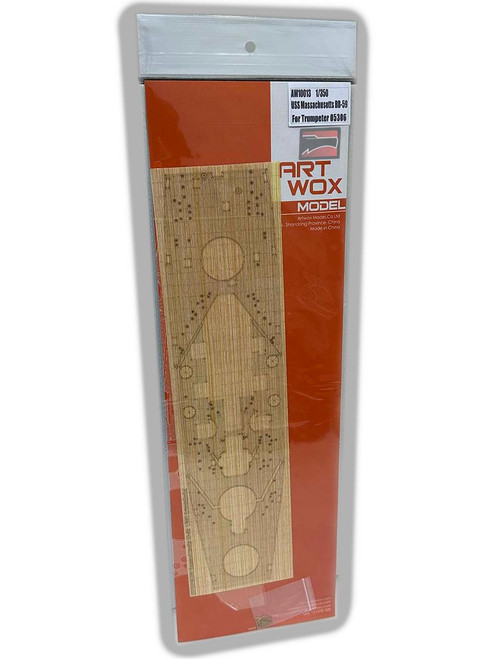 (SO) 1/350 Artwox USS Massachusetts BB-59 Wood Deck
