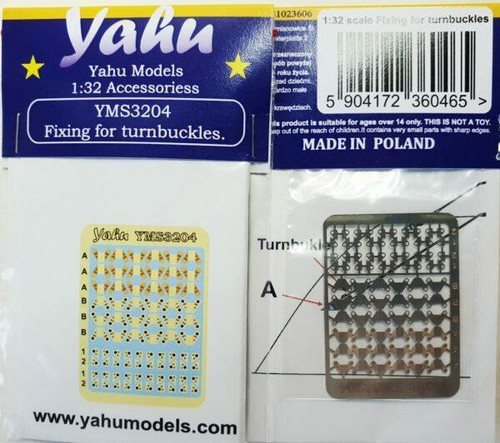 (SO) 1/32 Yahu Models Fixing for Turnbukles