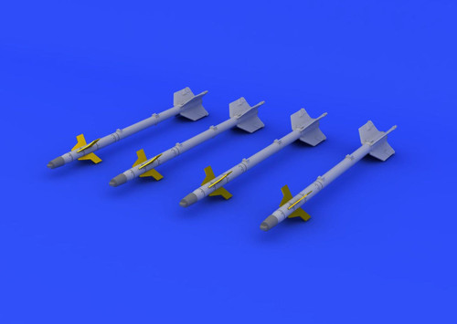 (SO) 1/72 Eduard AIM9J Sidewinder (PE & Resin)