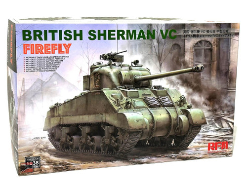 (SO) 1/35 Ryefield Model British Sherman VC Firefly