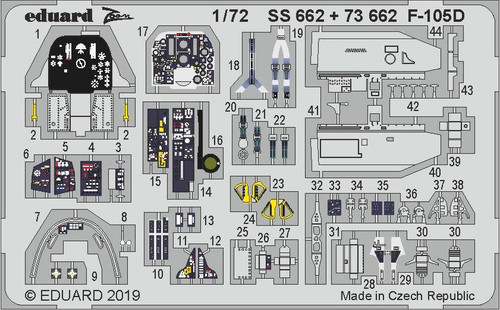 (SO) EDUSS662 F-105D 1/72