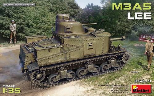(SO) 1/35 Miniart WWII M3A5 Lee Medium Tank