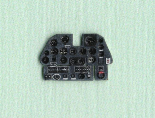 (SO) 1/72 Yahu Models P-40 MN - Instrument Panel