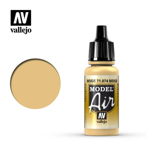 (SO) Vallejo Paint 17ml Bottle Beige Model Air