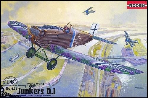 (SO) 1/48 Roden Junkers DI Late WWI German Fighter