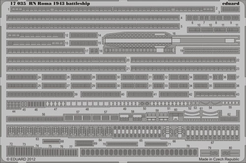 (SO) 1/700 Eduard RN Roma 1943 for TRP