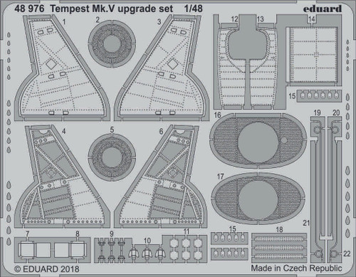 (SO) 1/48 Eduard Tempest Mk V Upgrade Set for EDU