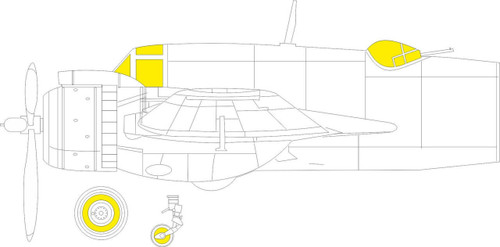 (SO) 1/48 Eduard Mask Beaufighter Mk X TFace for Tamiya