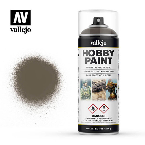 (SO) Vallejo Paint US Olive Drab AFV Solvent-Based Acrylic Paint 400ml Spray