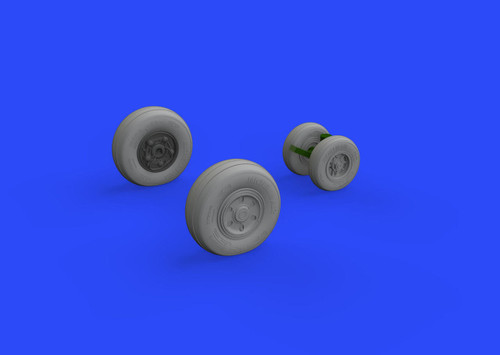 (SO) 1/32 Eduard F/A-18E Wheels for Revell (Resin)