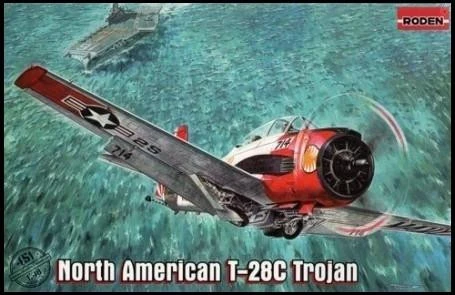(SO) 1/48 Roden T28C Trojan USN Trainer Aircraft