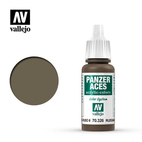 (SO) Vallejo Paint 17ml Bottle Russian Tankcrew II Panzer Aces