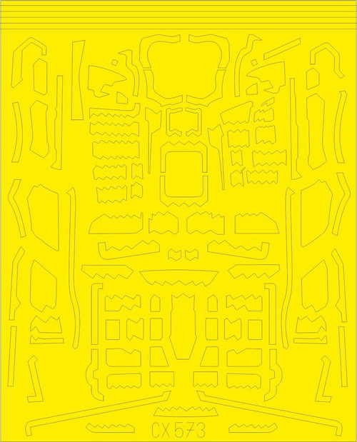 (SO) 1/72 Eduard Mask F-35B Surface Panels for ACY