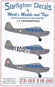 (SO) 1/72 Starfiighter Decals - L-4 Grasshoppers