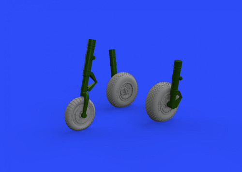 (SO) 1/72 Eduard Me262 Wheels for AIR (Resin)