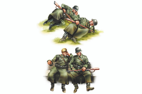 (SO) 1/35 Hobby Boss Germany Infantry Taking Rest - HY84420