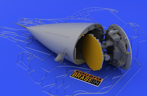 (SO) 1/48 Eduard F-16 Radar Late (PE & Resin)
