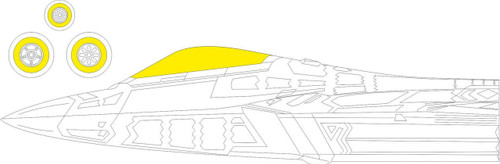 (SO) 1/48 Eduard Mask F22A for ILK