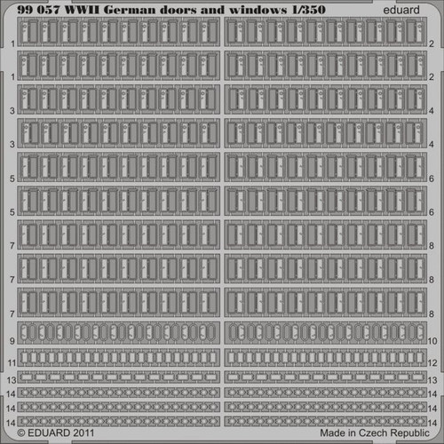 (SO) 1/350 Eduard German Doors & Windows WWII