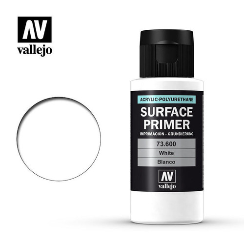 (SO) Vallejo Paint 60ml Bottle White Surface Primer