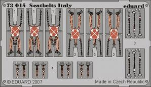 (SO) 1/72 Eduard Seatbelts ITLly WWII (Pre-Painted)