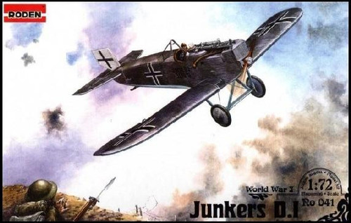 (SO) 1/72 Roden Junkers D I Heavy German Attacker