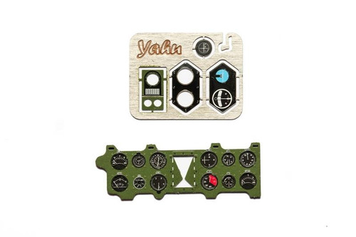 (SO) 1/24 Yahu Models A6M2 Mitsubishi G - Instrument Panel