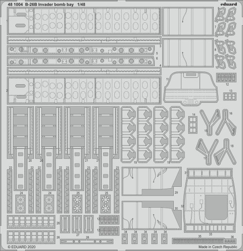 (SO) 1/48 Eduard B26B Invader Bomb Bay for ICM