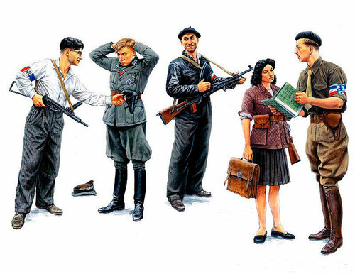 (SO) 1/35 Master Box Maquis French Resistance (x5)