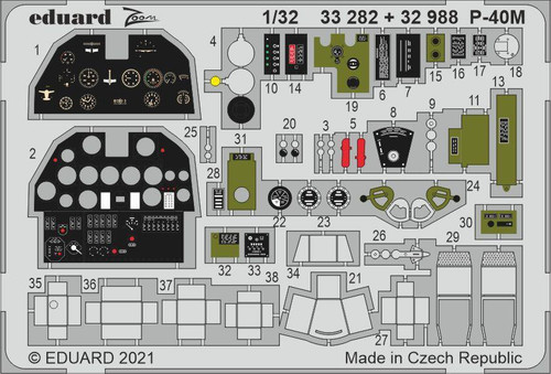 (SO) EDU33282 P-40M 1/32