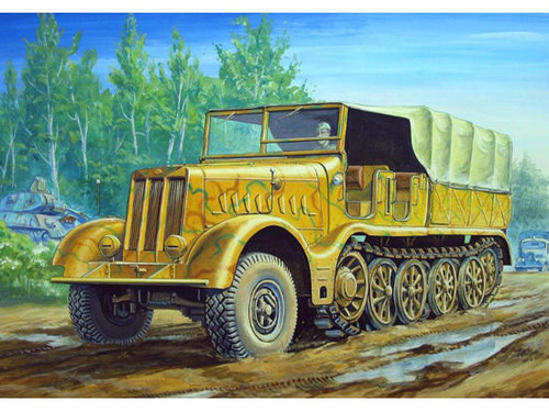 (SO) 1/72 Trumpeter FAMO Heavy Halftrack Plastic Model Kit