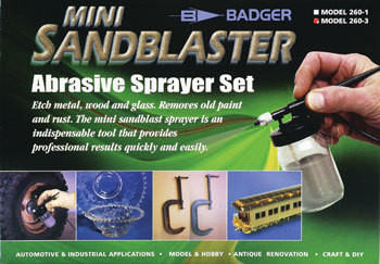 (SO) 260-3 Mini Sandblaster Abrasive Sprayer Set
